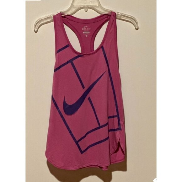 Nike Tops - Nike Womens Violet Dri-Fit Sleeveless Activewear Tank Top Size Small